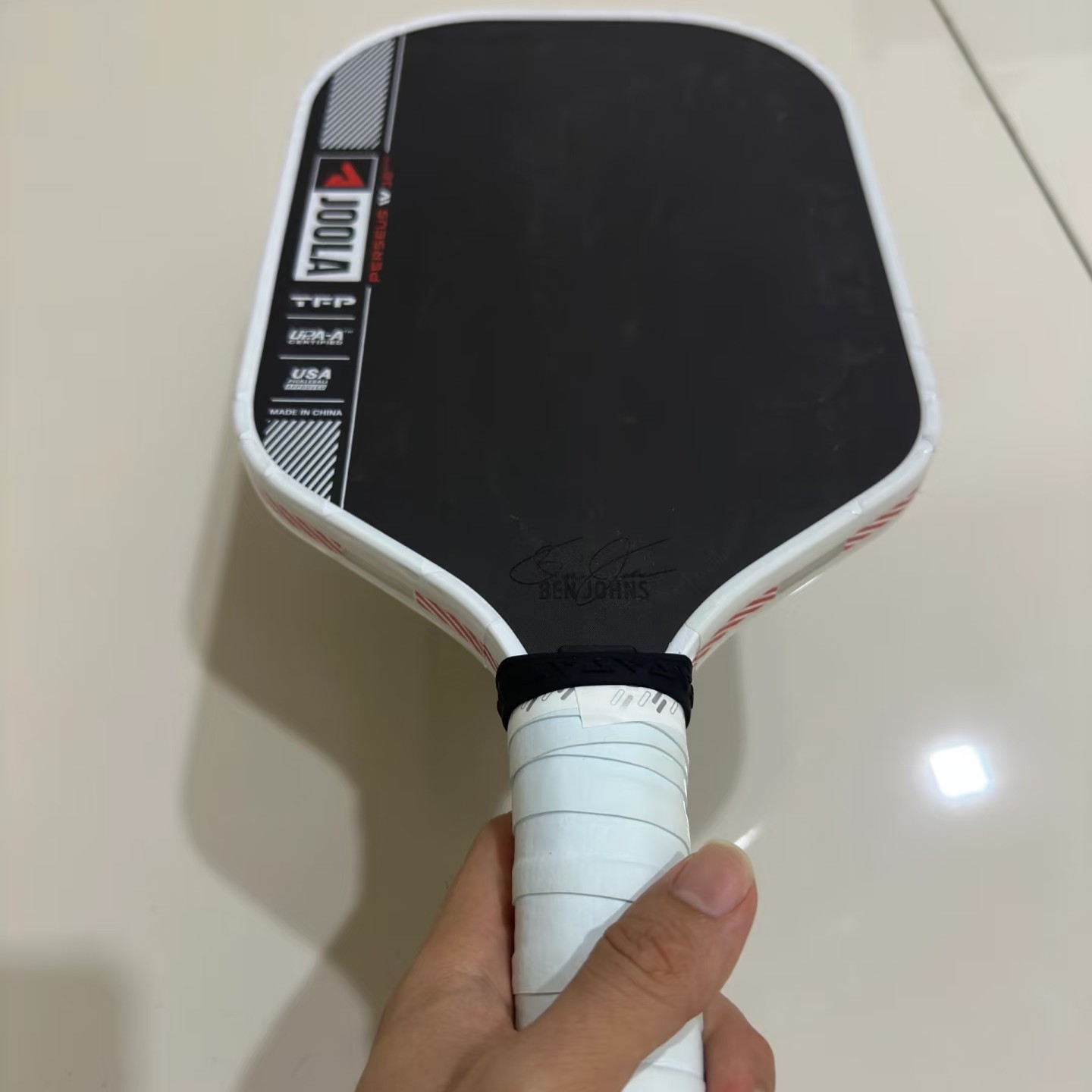 JOOLA Ben Johns Signature Paddle Perseus PRO IV 16mm Carbon Core Pro Level Control Power-image-1061577789