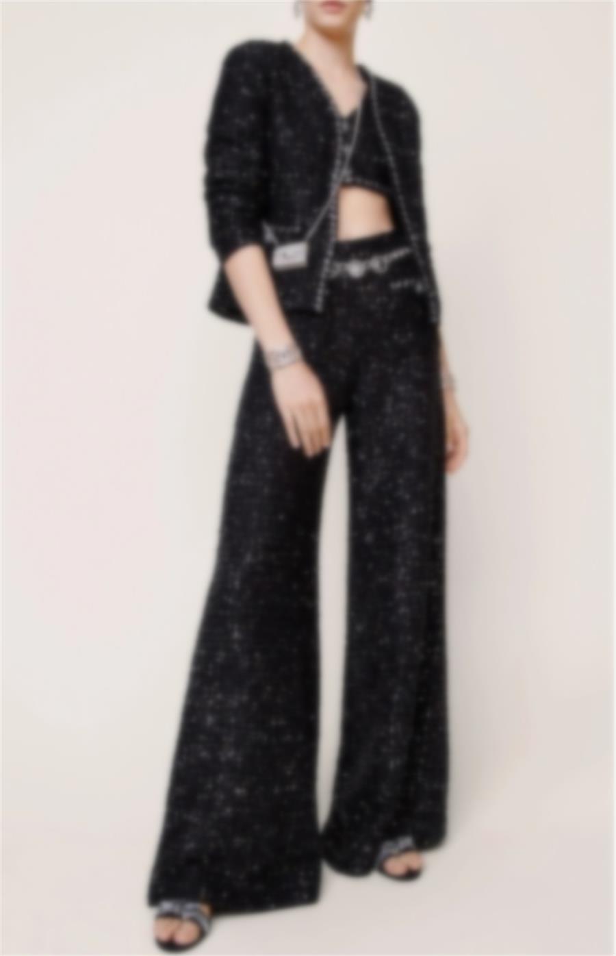 Chan 2025 nouveaux paillettes tweed haute qualité veste femmes veste vêtements de marque femmes designer veste femmes designer manteau femmes plu