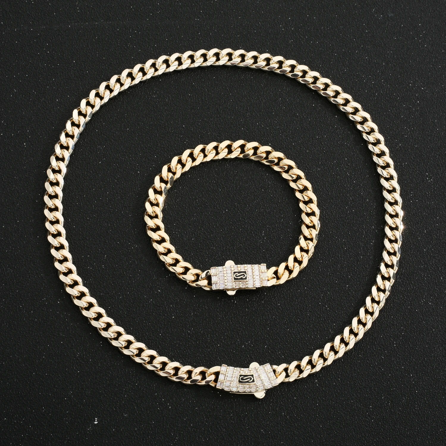 VCT Monaco collier rectangulaire en zircon cristal de glace chaîne en pierre carrée hip hop rock bijoux support de chaîne cubaine en gros 250610