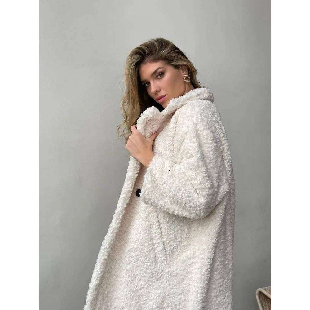 Autumn Winter Tweed Coat Women Woolen Jacket Long Sleeve Cardigan Streetwear Office Ladies Windbreaker Button Down