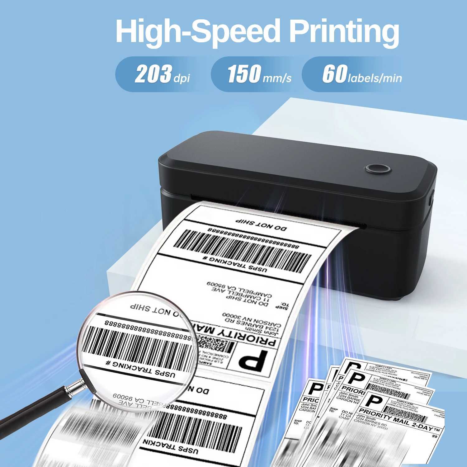Marklife X4 Bluetooth Thermal Label Printer Wireless Small Shipping Label Printer 4X6 Compatible with iPhone Android Mac Window R250612-image-1061655323