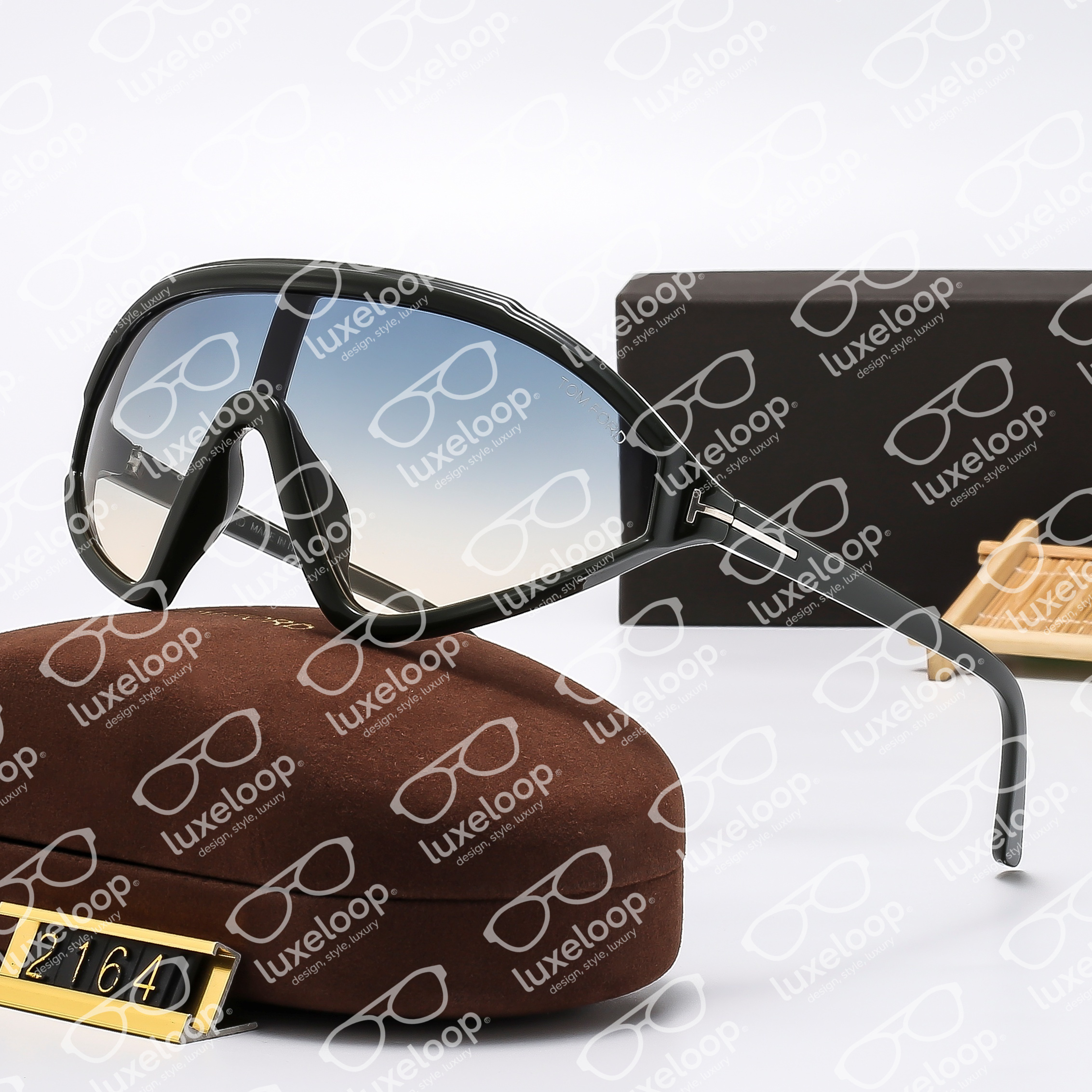 Luxury Designer Polarized Sunglasses - Retro Double Beam Pilot Style High Definition Large Frame Luxury Sunglasses for Women & Men