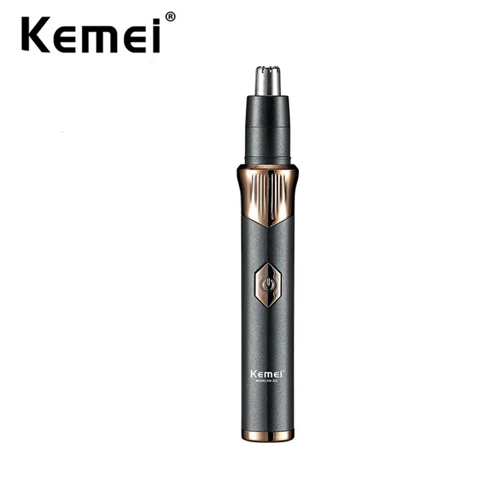 Kemei Rechargeable Electric Ear and Nose Hair Trimmer Professional Painless Eyebrow Trimmer for Men and Women TYPE-C Fast Charge 250612
