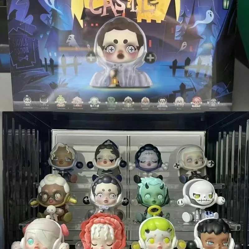 Blind box Skullpanda Jungle Castle Box Handmade Red Rose Collection Fashion Ornament Toy Birthday Gift C251110-image-1084009451