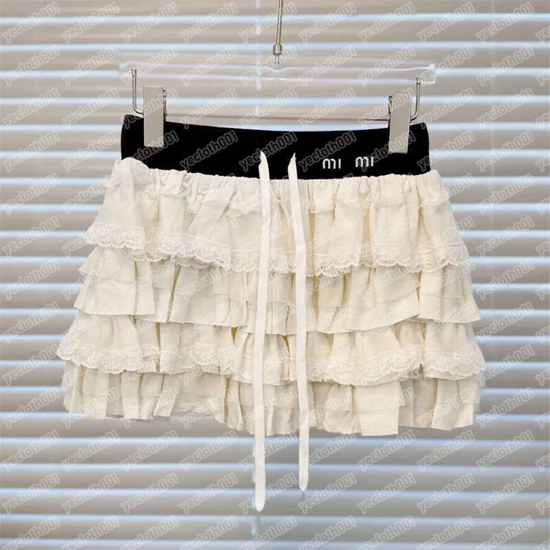 Designer Mini Skirt Womens Skirts High Waist Split Skirt For Woman Summer Drawstring Puffy Dress Sporty Running Mui Pleated Skirt BFG25011310