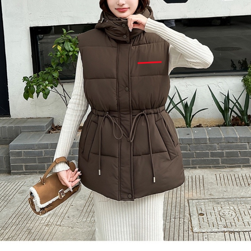 Designer Womens Vest Women's Jackets Designer Jacket Autumn Winter Coat fashion Fluffy Tank Top Jacket Women's Coat Matte Fit Thickened Wa