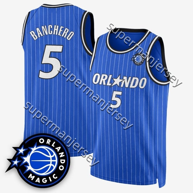 5 Paolo Banchero City Jersey Magices Markelle Fultz Gary Harris Franz Orlandos Moritz Wagner Chuma Okeke Goga Bitadze Jalen-image-915939788