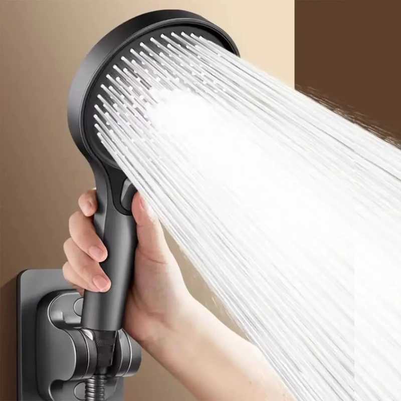 13CM Big Shower Head 3 Modes Adjustable High Quality High Pressure Water Saving Flow Shower Faucet Nozzle Bathroom Accessories X2506121 M260303-image-1096139540