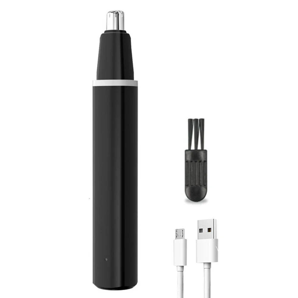 Electric Nose Hair Trimming Shaver USB Rechargeable Electric Nose Hair Shaving Eyebrow Removal Multifunctional Tool for Men 250612