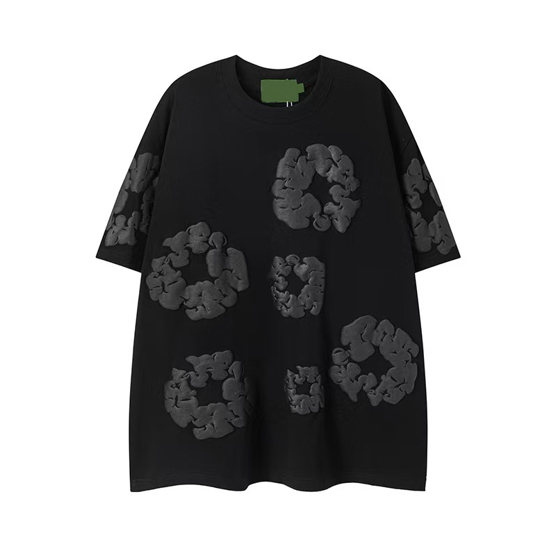 Designer Couronne Trendy Hommes T-shirt Shorts Mode Coton Lâche Ajustement Y2k Hip Hop Hommes Femmes Pull Chemises Polyvalent Casual Trrs Top 9a2