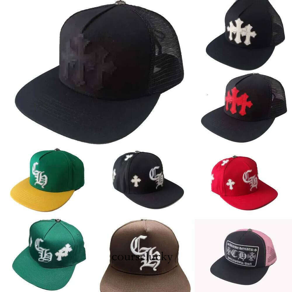 Hot Designer Embroidered Cotton Baseball Adjustable Snapback For Men And Women, High Quality Peak Chrome Hat Trucker Cap