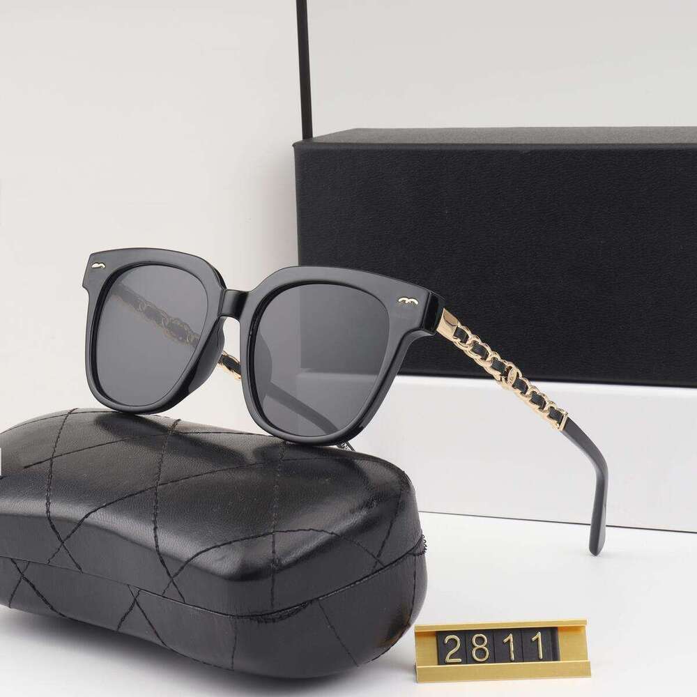 Summer Sunglasses fashion mens womens designer Acetate Oval Full frame high-quality retro classic Casual beach glasses 2811 with original box