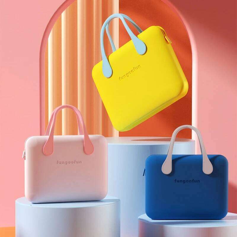 Handheld Laptop Protective Case Computer Bag For Girls Van Fungoofun Women's Waterproof 13/14/15 Inch Handbags Trendy 2024 Bolsa