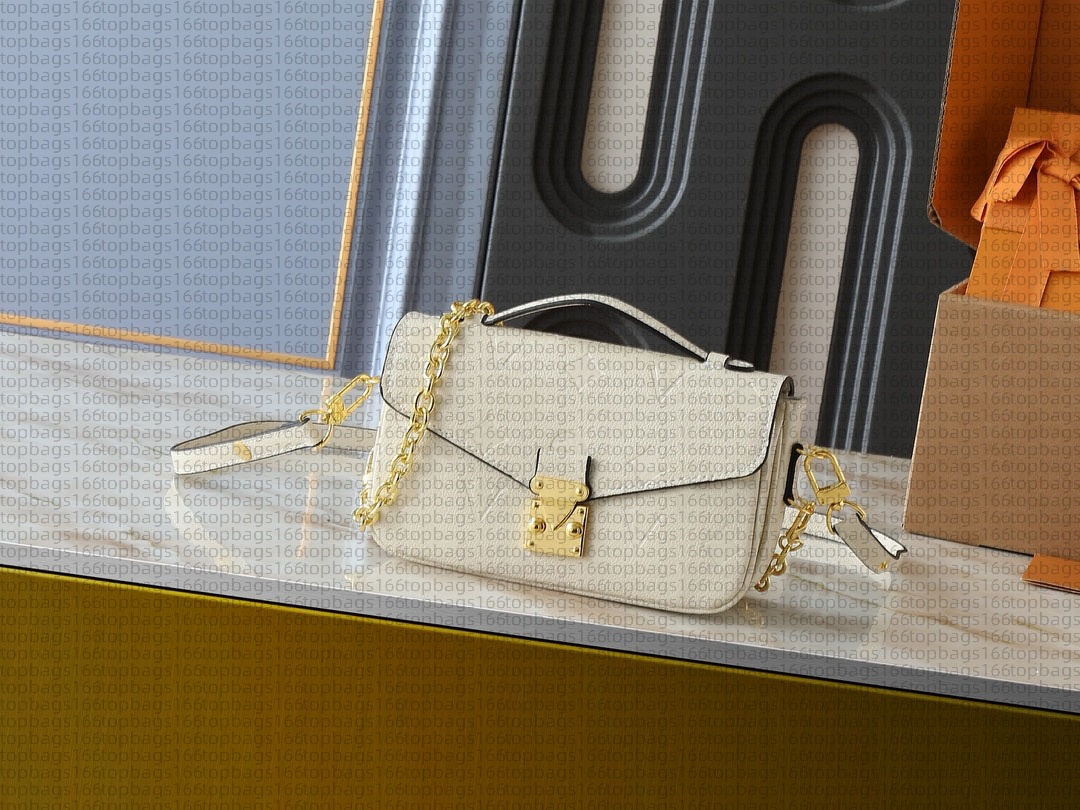 Sacs de chaîne sac fourre-tout poch ette me tis East West Sac de chaîne Crossbody Package Embrayage sac à main Luxury Brand d'épaule Sacs de soir