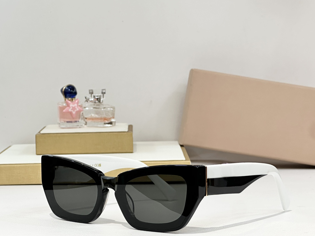 Sunglasses For Men Women Summer Popular 95AV Designer Oval Stylish Outdoor Style Anti-Ultraviolet Fashion Catwalk Metal Cateye Full Frame Glasses Ra