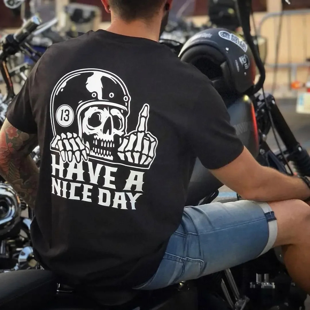 Mens Summer Quick-drying Material Graphic Short-sleeved T-shirt Fashion Trendy Element Breathable Casual Streetwear Loose Top 250609