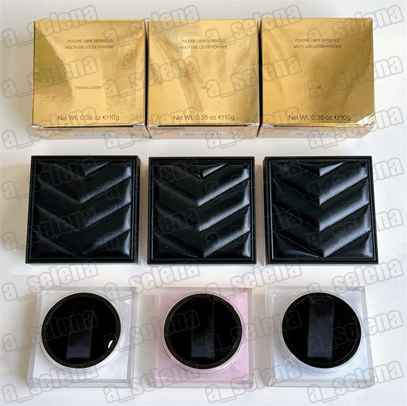 Black PU Leather Loose Setting Powder Smoothing Waterproof ALL HOURS HYPER BLUR LOOSE POWDER 10g-image-404531406