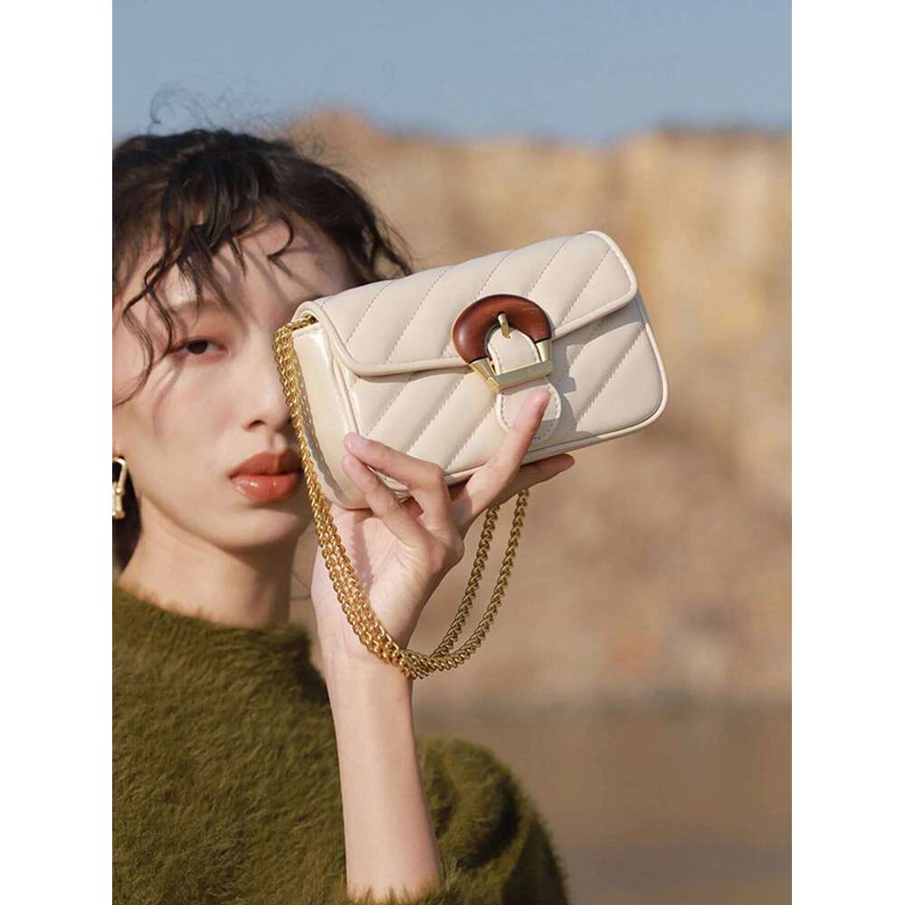 2024 New Trendy Summer Women's Versatile Embroidered Thread Chain Design Sense Crossbody Mini Bag