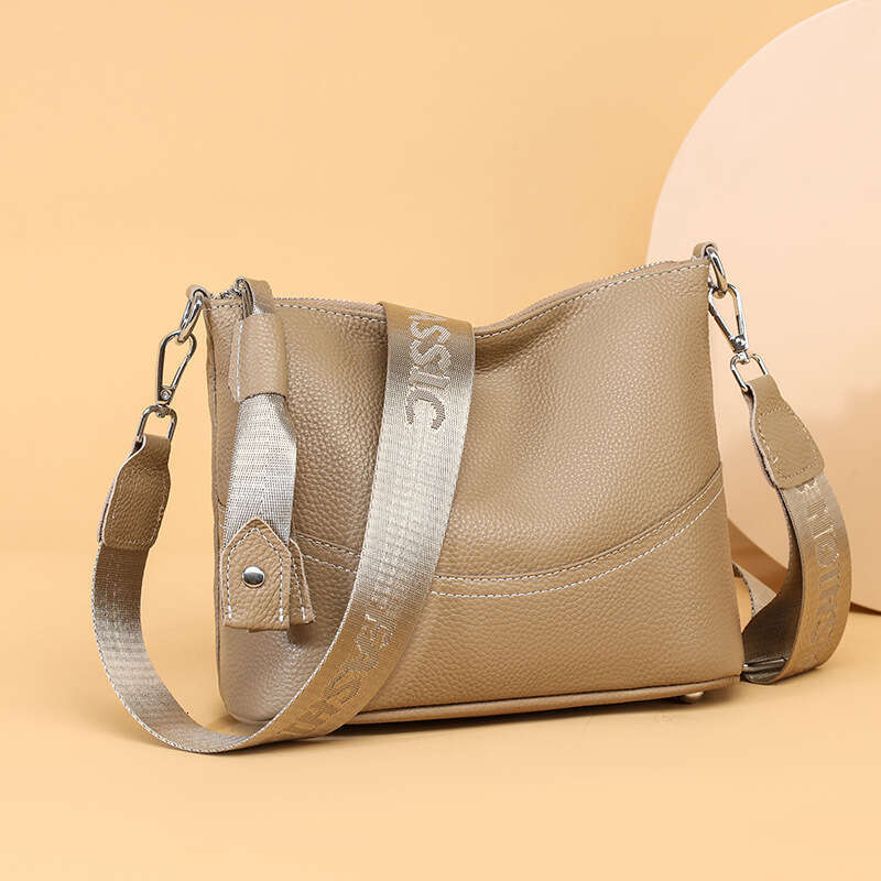 Women's Bags Designer Bucket For Women Genuine Leather Large Capacity Casual Shoulder Fashion Versatile Commuter Crossbody Spring New Women&