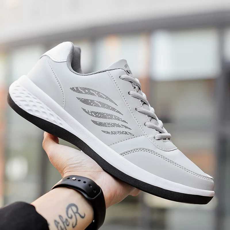 Chaussures masculines Sallers à pied Loisure Chaussures de sport masculin Tennis de chaussures non glissantes pour hommes Z250613