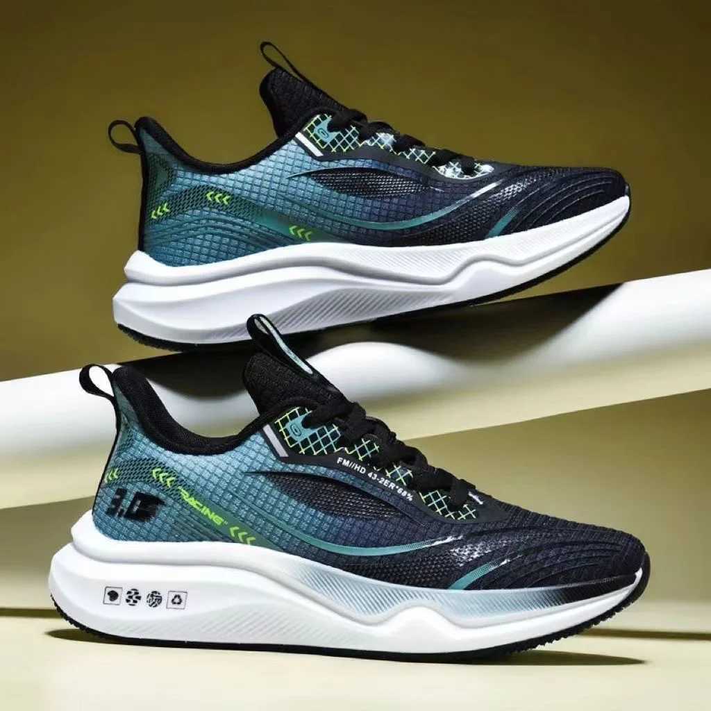 Mens 2025 New Soft Soled Comfortable Running and Casual Shoes Fly Woven Sports Shoes Mens Casual Manufacturer Sneaker W250613