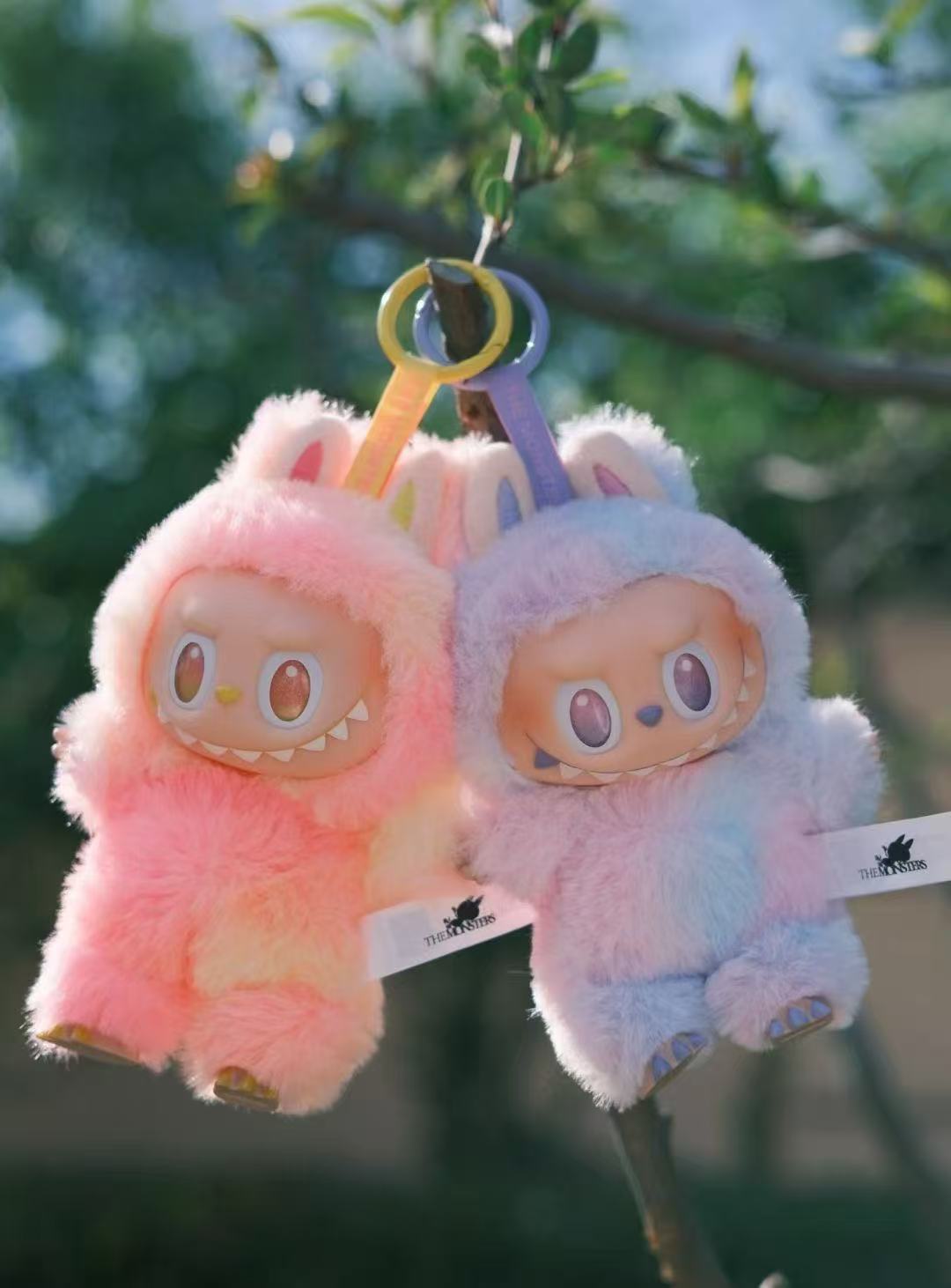 Anime Character PVC Dolls - Cute Box Toys with Keychains for Kids