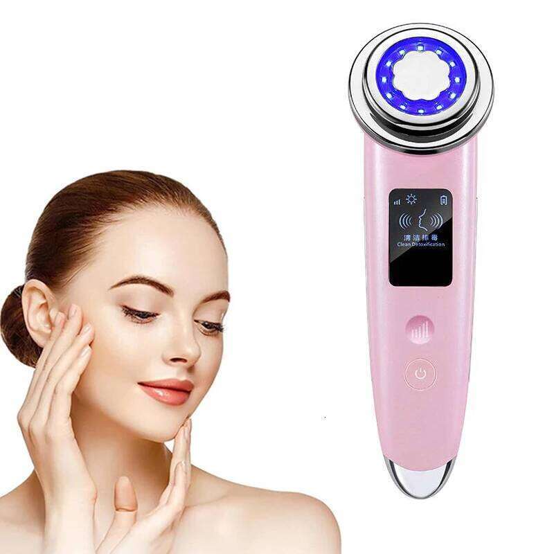 Portable Small Household Color Light Beauty Instrument For Care Facial Massage Cleaning