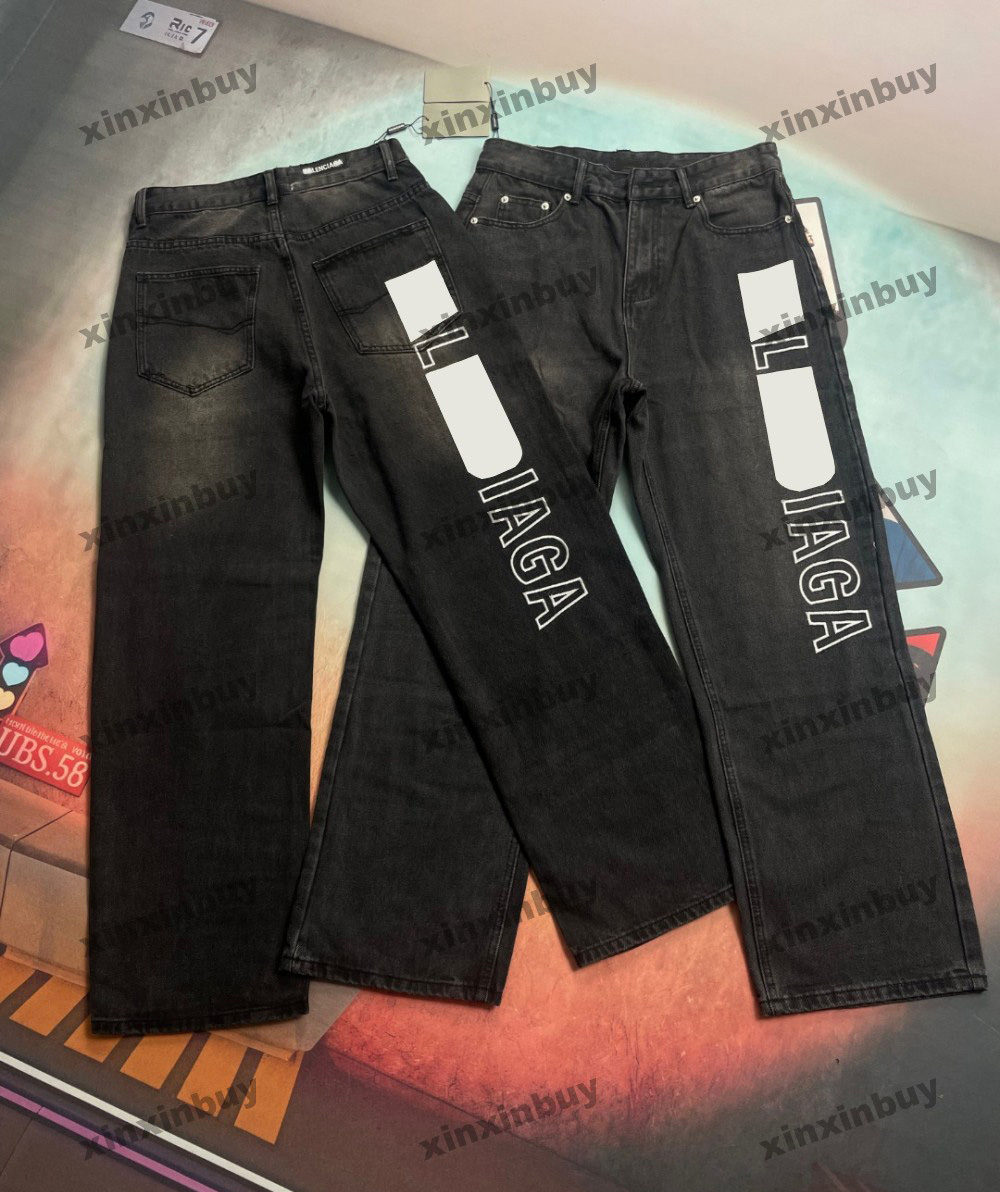 xinxinbuy hommes femmes designer jeans pant