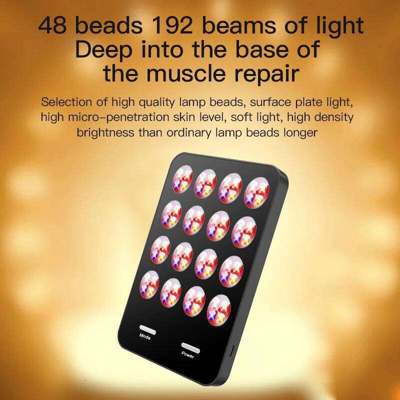 Big Row Of Lights Home LED Beauty Instrument Red And Blue Light Whitening Acne Spectrometer Photon Skin Rejuvenation