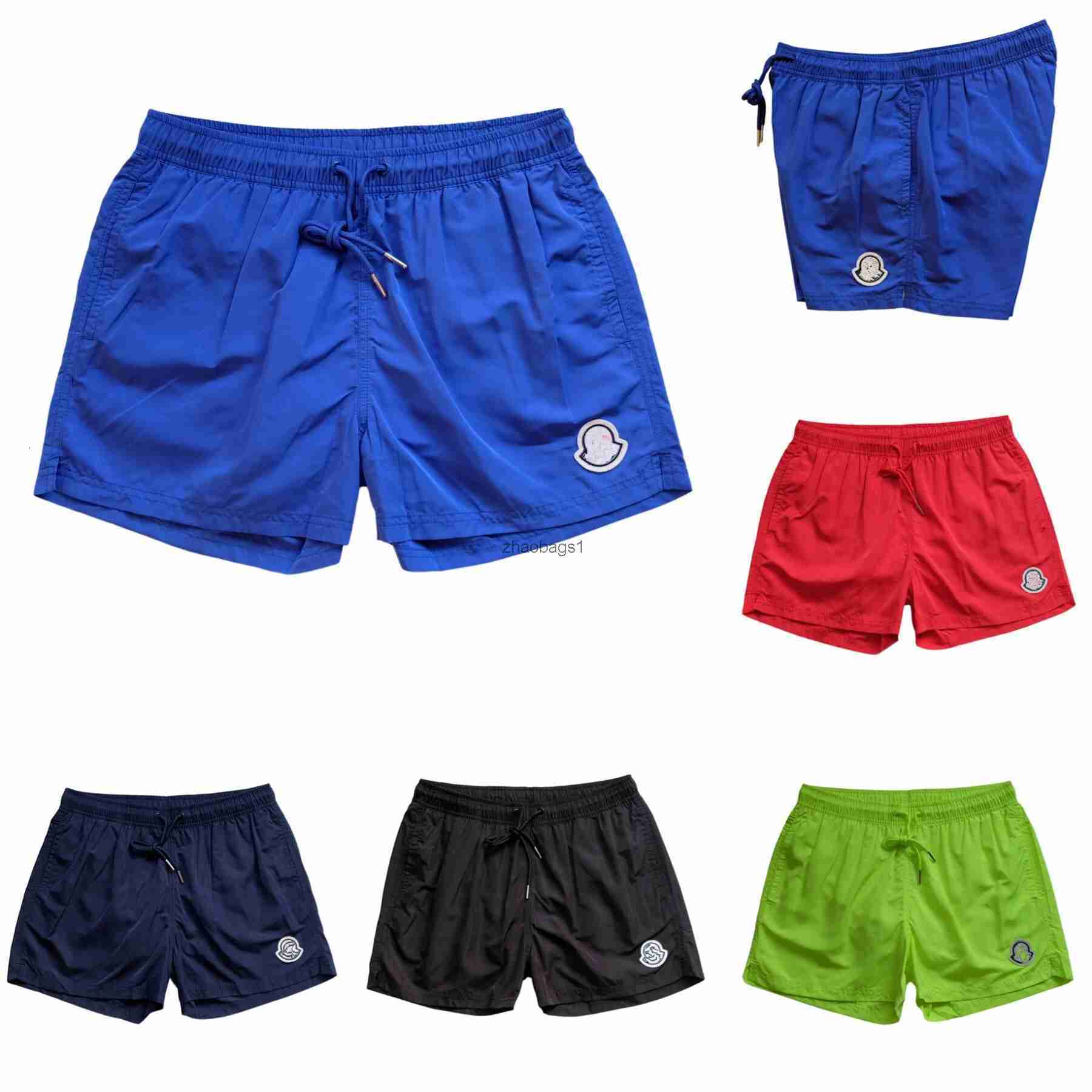 Mens Shorts Trendy Brand High Quality Three Quarter Classic Solid Color With Inner Mesh Sports Swim Trunks Women Shorts 10 Colors Size:M-2XL