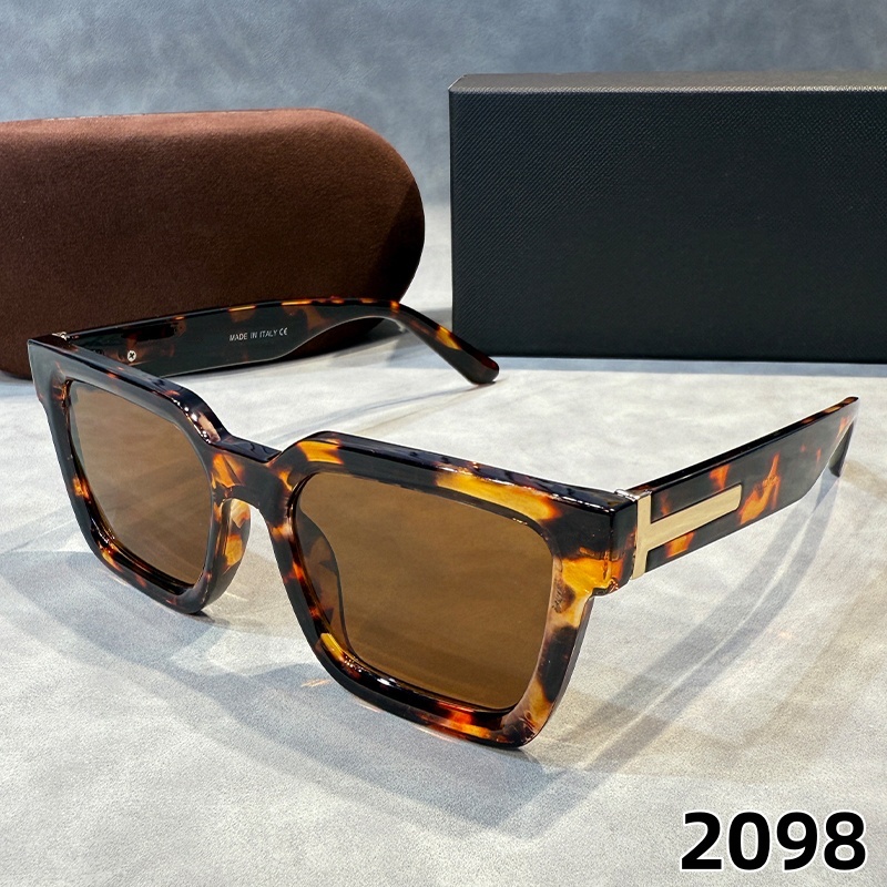 2025 designer new sunglasses for men and women retro fashion Steam punk style sunglasses wholesale UV400 glasses 2098