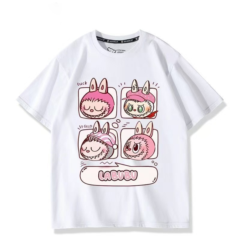 Labubu Mens Designer t shirt Classic Stylish Casual Durable Labubu Featuring Urban Style Print Available in Multiple Sizes Fashion Letters Classic T
