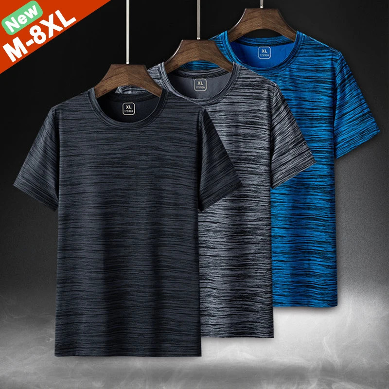 6XL 7XL 8XL Plus Size T-Shirts Men Summer Clothing Tshirt Male Tee Shirt Trip Hiking Camping Tops Oversized Wearing Man 250529