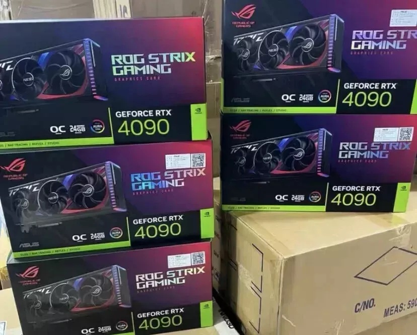 New in stock ASUS ROG Strix GeForce RTX 4090 24GB GDDR6X Graphics Card