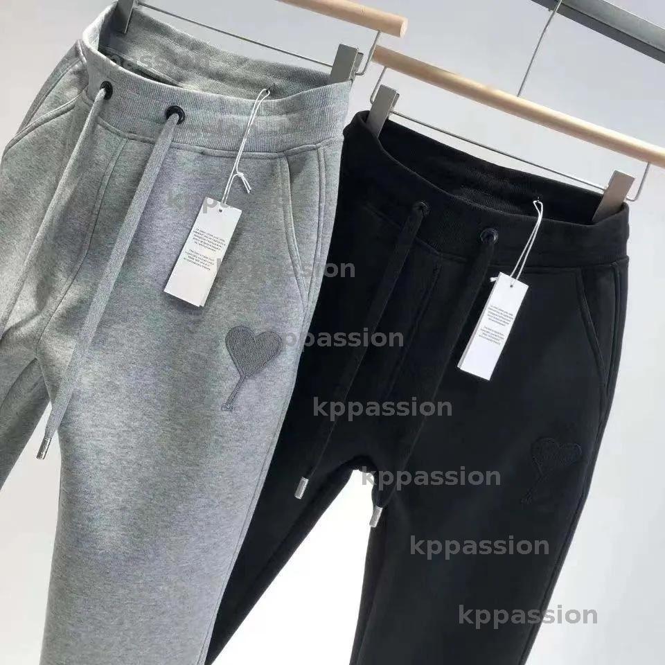 Luxury Ladies Men Pants Designer Womens Mens Trousers Fashion Love Trendy Women High Quality A Pants -6.5 Designer Womens Clothing Trousers Autumn