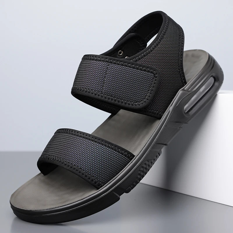 Mens Comfortable Summer Outdoor Sandals Breathable Casual Beach Shoes Lightweight Walking Footwear 250612