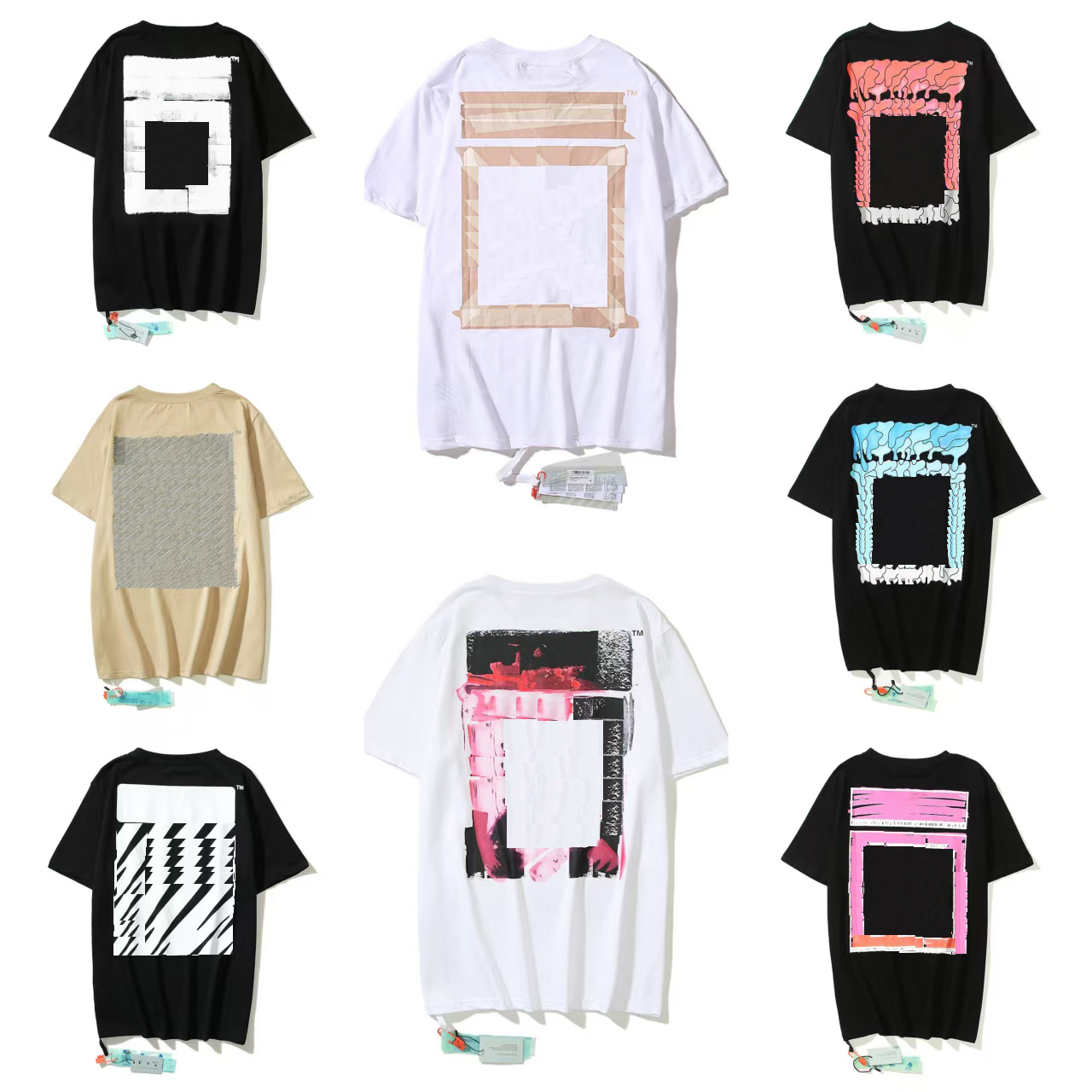 T-shirts de marque de créateurs t-shirts pour hommes t-shirts de qualité supérieure coton pur manche courte lettre simple imprimé estival des hom