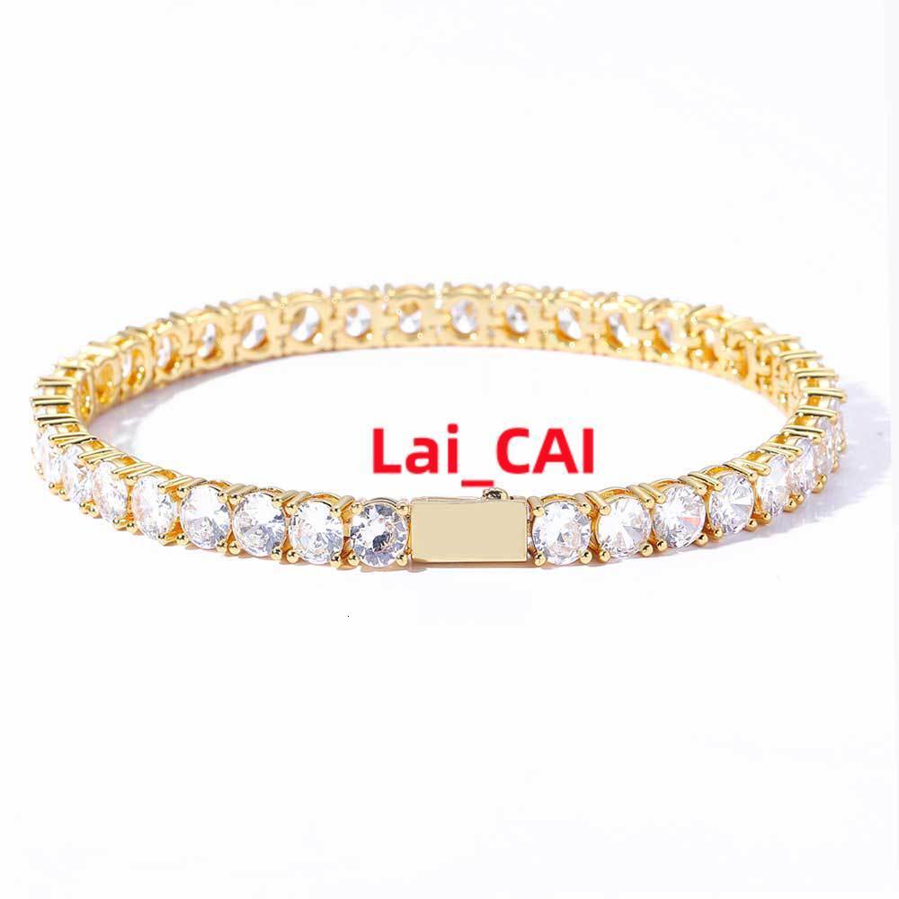 Collier de bracelet à chaîne de Moissanite Diamond 925 Silvers pass Diamond Test Synthétique Bijoux pour hommes femmes