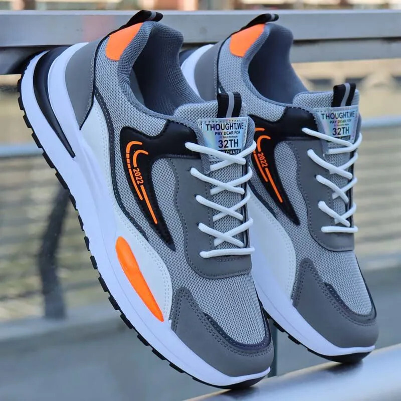 Chaussures pour hommes du printemps et d'été, chaussures de sport antidérapantes et respirantes, semelles molles et chaussures décontractées à l'