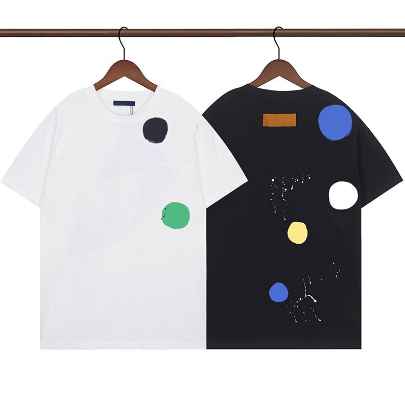 Mens Women T Shirt Summer Designer T Shirts with Letters Casual Men Tee Shirts Hip Hop Design Clothing S-2XL-image-863728701