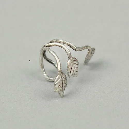 Wholesale Fashion Vintage Plated Leaf Ear Cuff For Women Men 36pcs/lot 250611