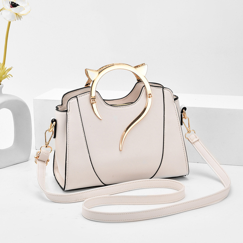 High Quality Fashion Designer Bag Women's Handbag 2025 New Fashion Simple Casual European And American Cat Shoulder Crossbody Bag