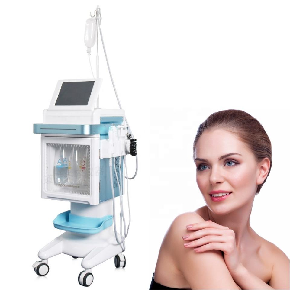 NV-W02 Hydro Water Microdermabrasion facial cleaning RF tightening Vacuum Blackhead Remover Machine New Products