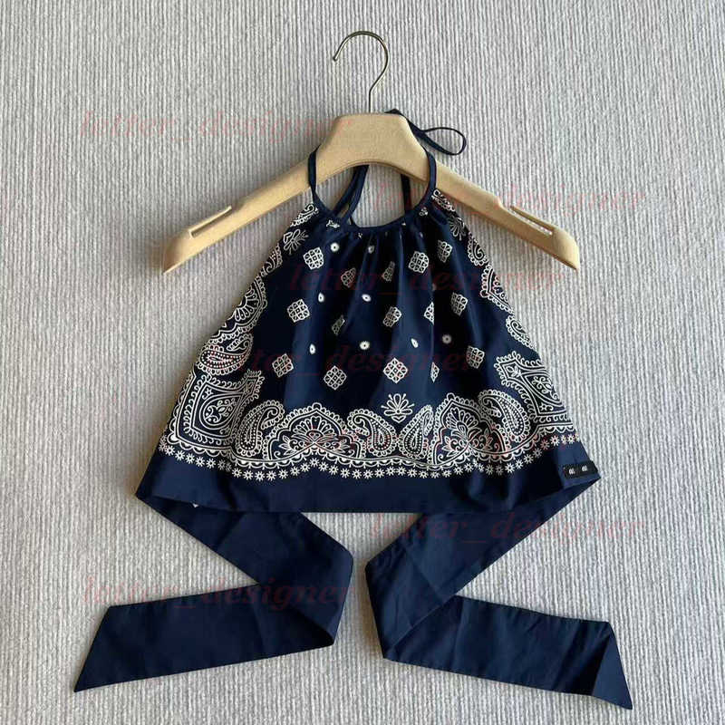 Designer Robe de deux pièces pour femmes Mirror Quality Women's Clothing 25 Summer New Age-réductrice imprimée sans licou