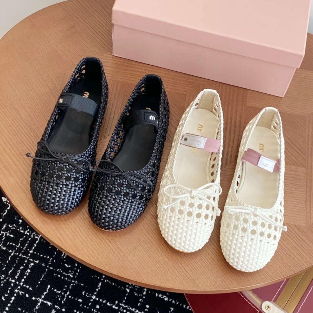 Womens prom dress moccasin shoe Designer mary jane shoe Luxury Ballet Flats Slipper ballerina Rhinestones Loafers Leather silk Lady sneakers Bow Cas