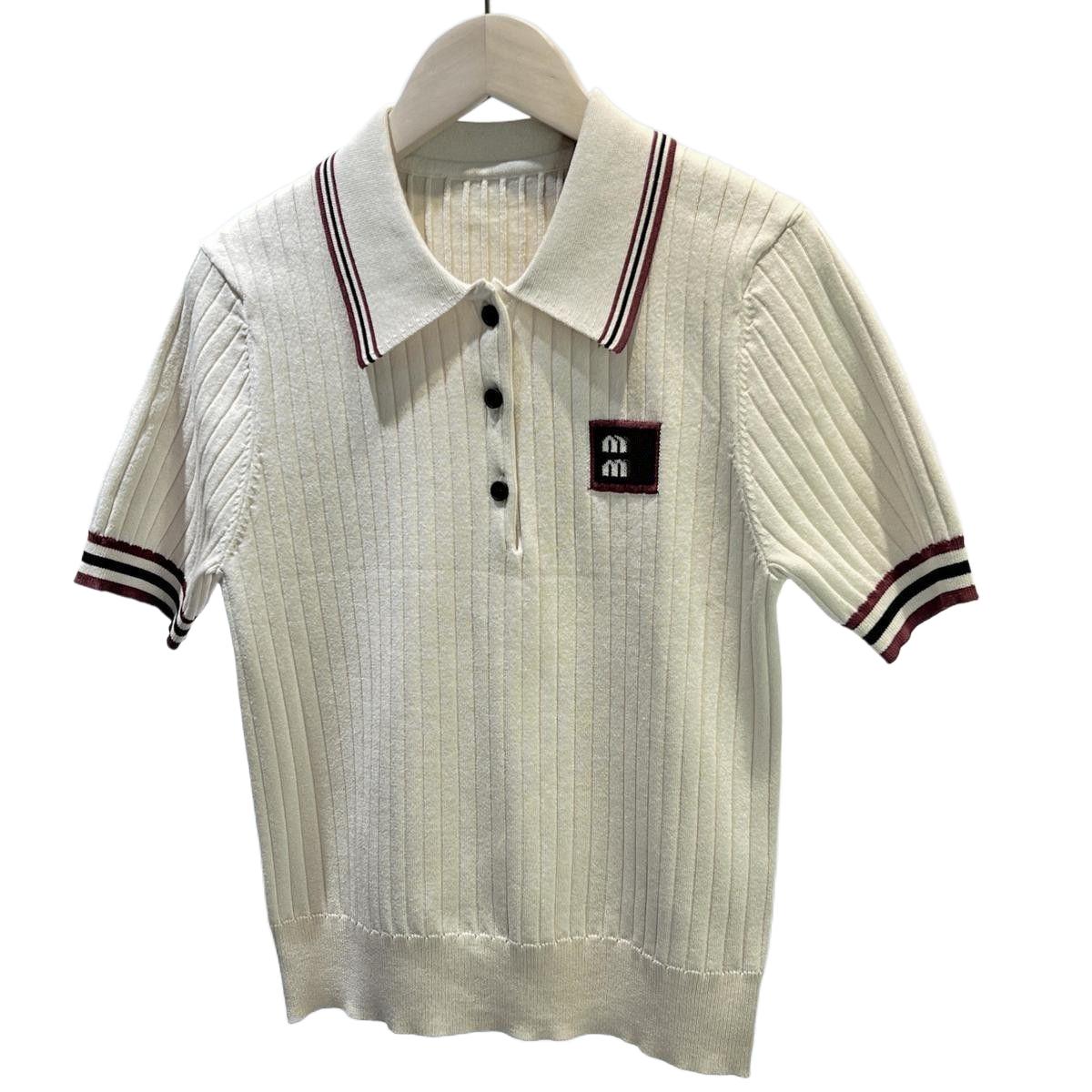 Design women's spring summer turn down collar color block preppy college style letter print short sleeve shirt tees SMLXL