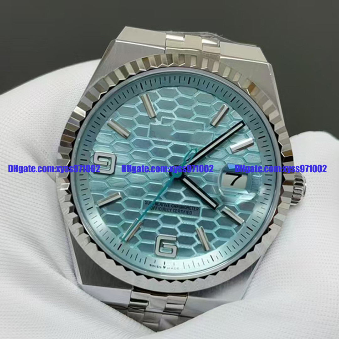 top quality 2025 New Men's Watch 7315 Movement 36mm blue Dial 127236-0001 Luminous watch with sapphire glass 127235 Rose Gold Women's Watc