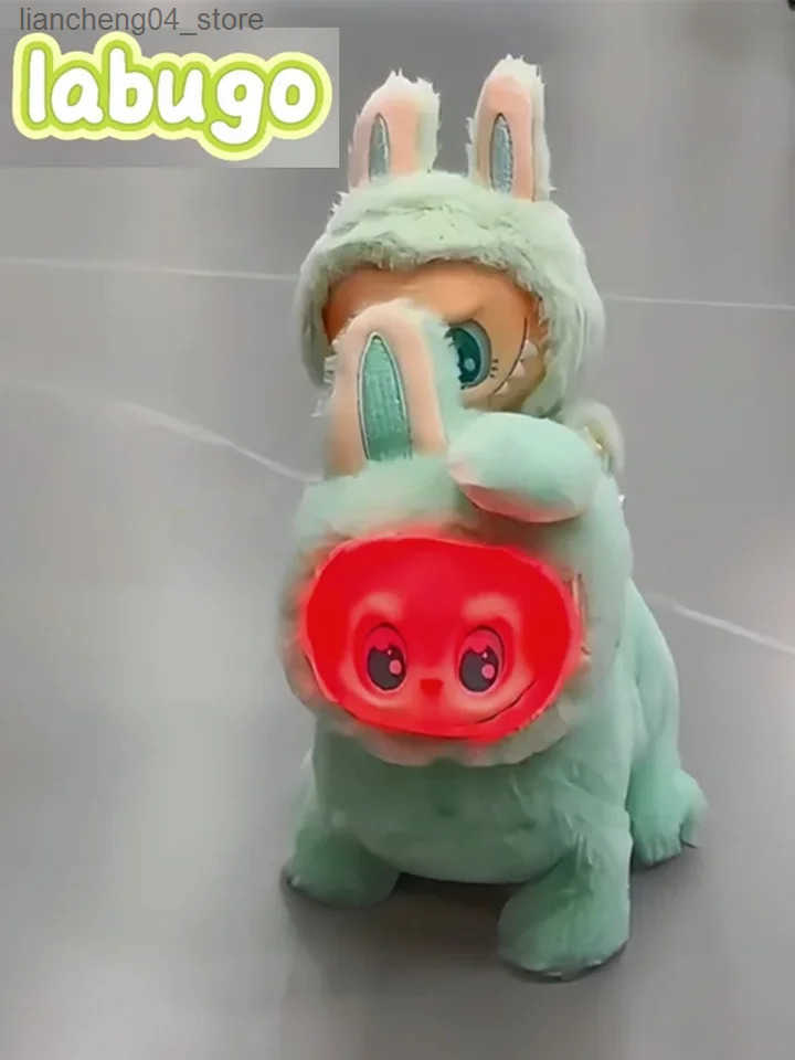 New Funny Toy Dog Blind Box Labugo Glowing Electric Dog Handmade Toys Ride Can Sing And Move Gift No. 5 Batteries y2506174A5V-image-1062416128