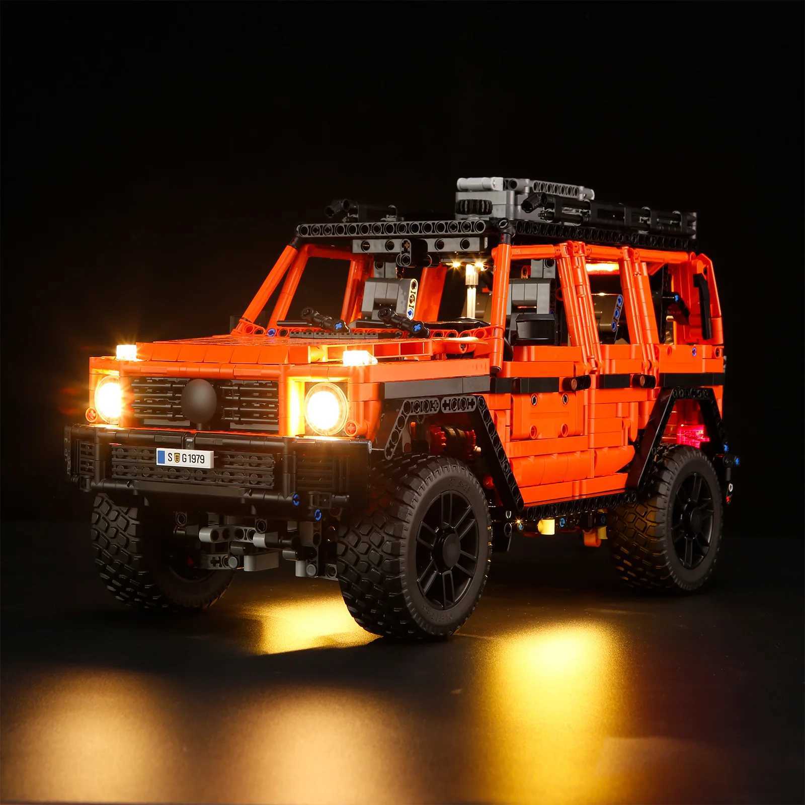 Only LED Light No Bricks 42177 PROFESSIONAL Line Orange SUV Car Not Include Building Blocks Bricks Kits Sets Model M260309-image-1096809430