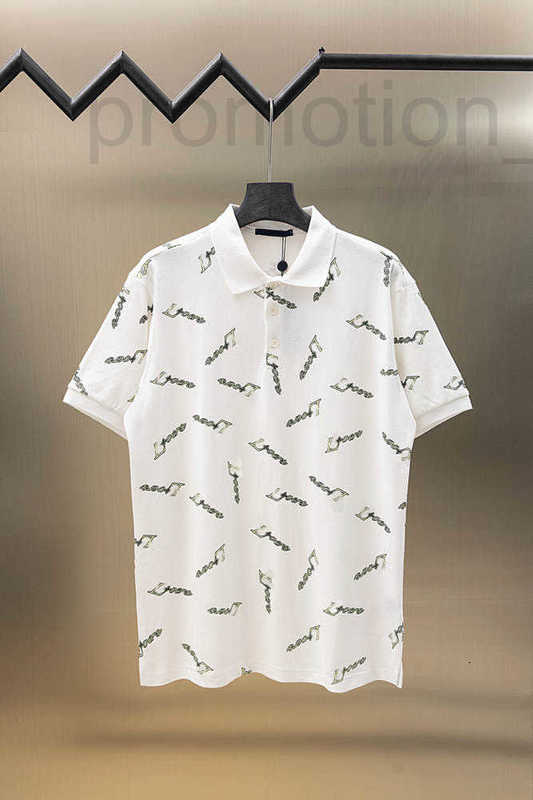 Men's Polos Designer designer t shirt mens polo polos shirts for man fashion printing pattern clothes clothing tee black and white tshirt DXOZ